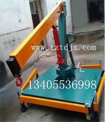 360度手動(dòng)液壓旋轉吊車(chē)